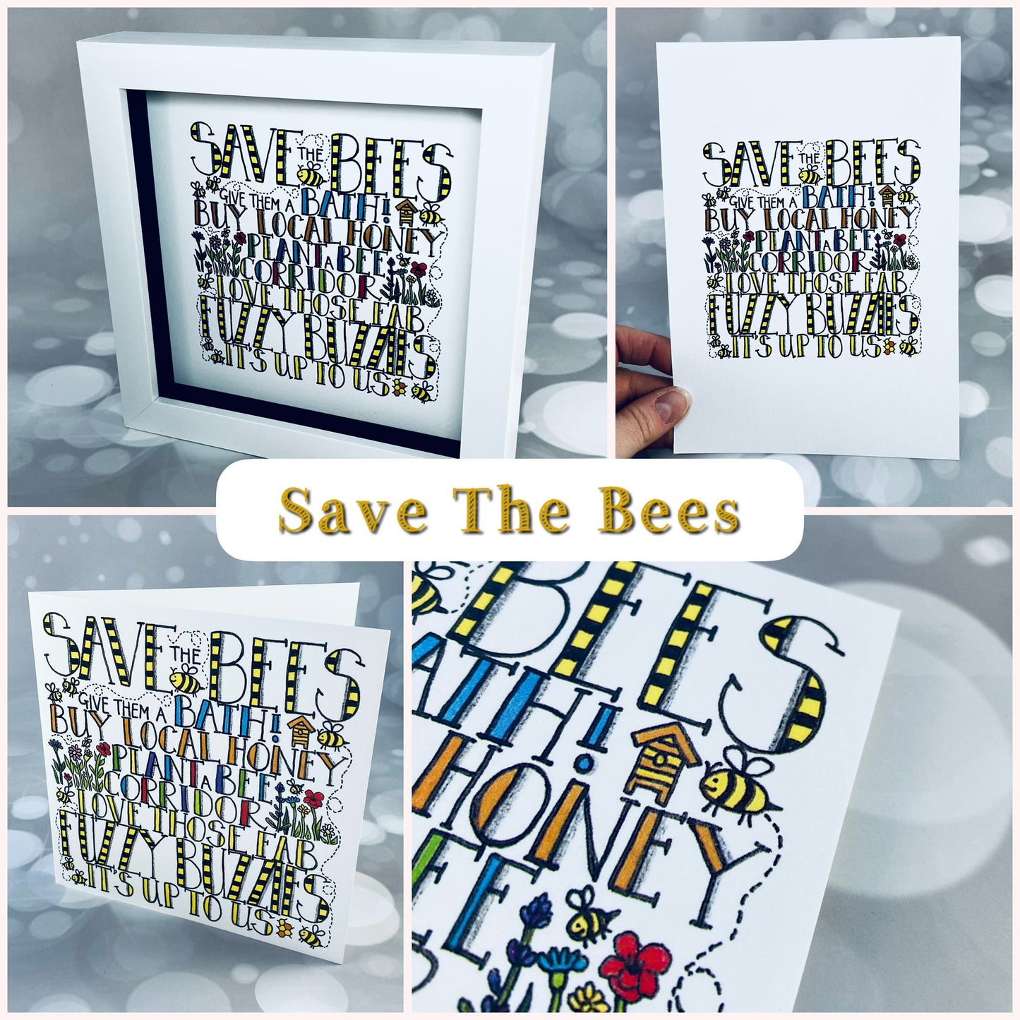 Save the Bees Card | Beekeeper  Cards