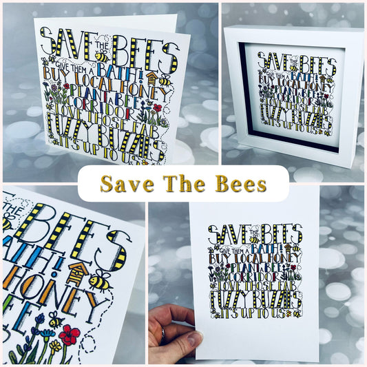 Save the Bees Card | Beekeeper  Cards