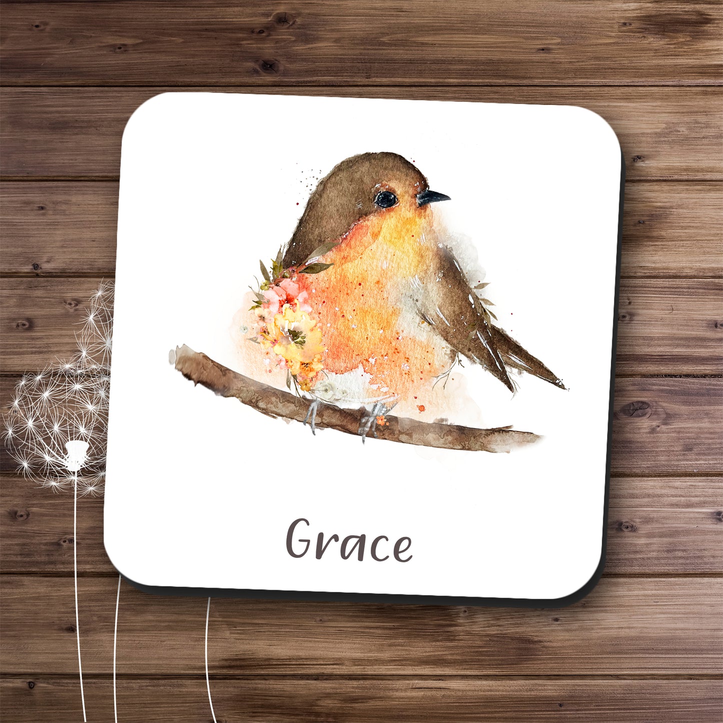 Robin Sympathy Cards - Personalised Robin Cards – Beautifully Handmade UK