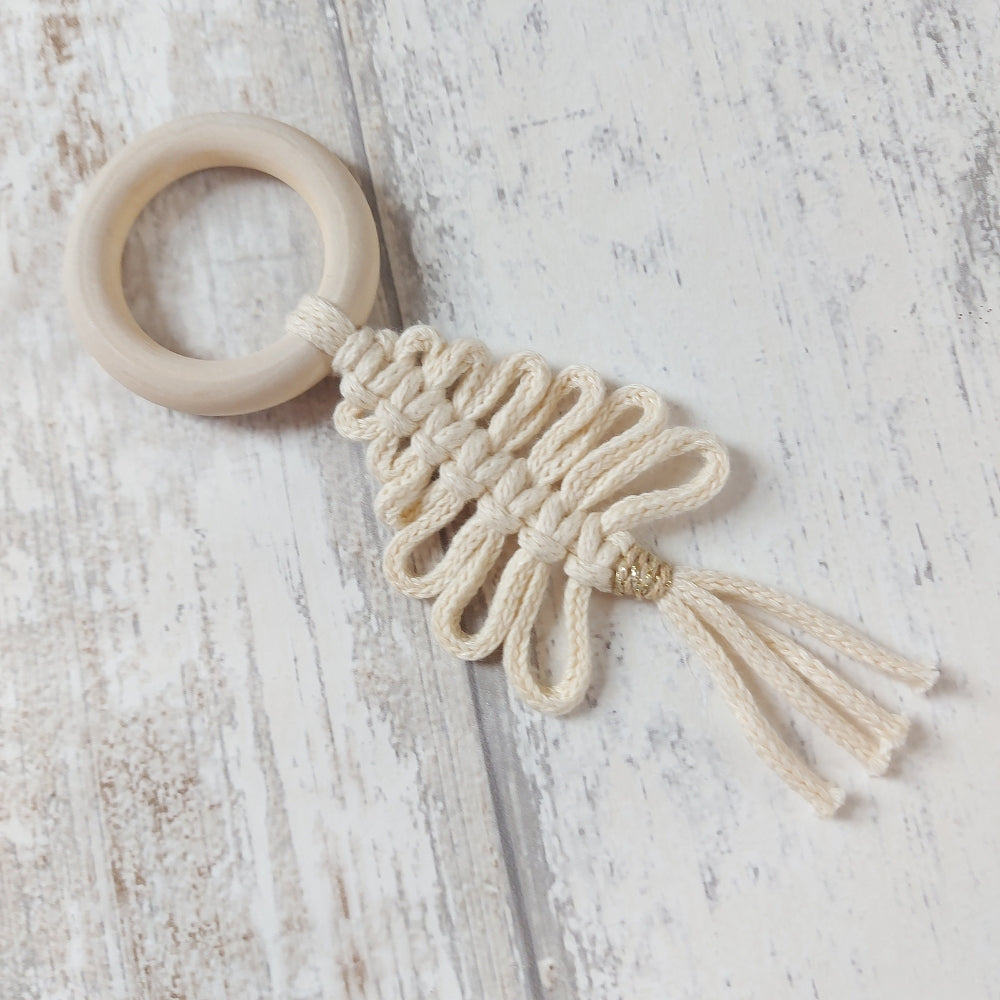 Macrame Christmas Tree Napkin Rings – Festive Table Decor