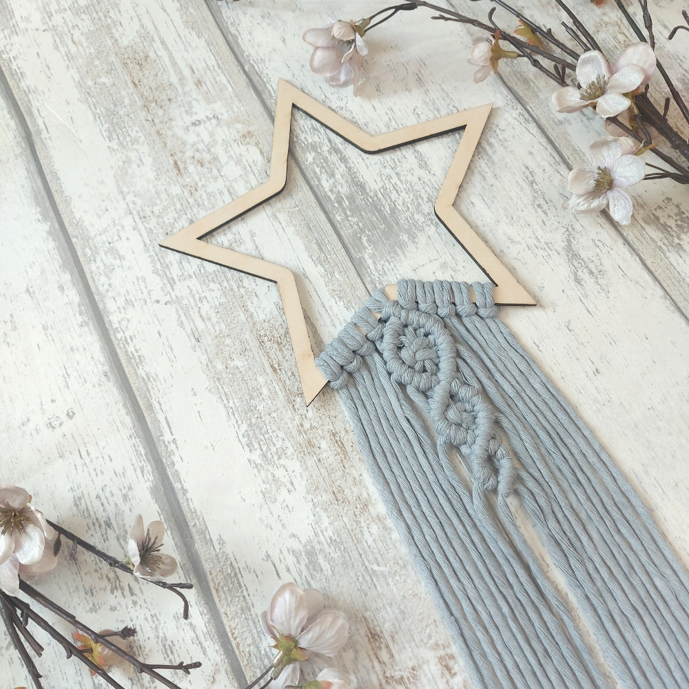 Handmade Moon Phase Wall Hanging – Christmas Gift