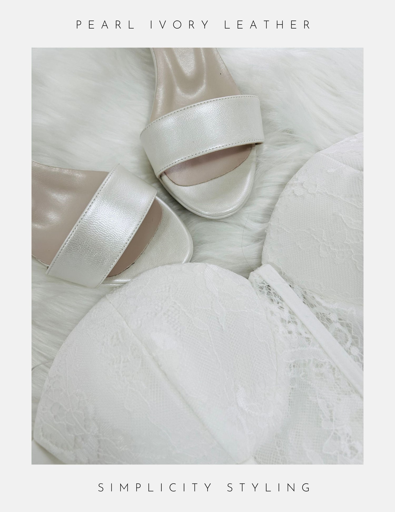 Sweetheart Low Block Heel Bridal Shoes 3