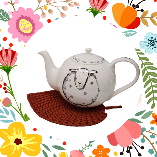 handmade stylish crochet coasters