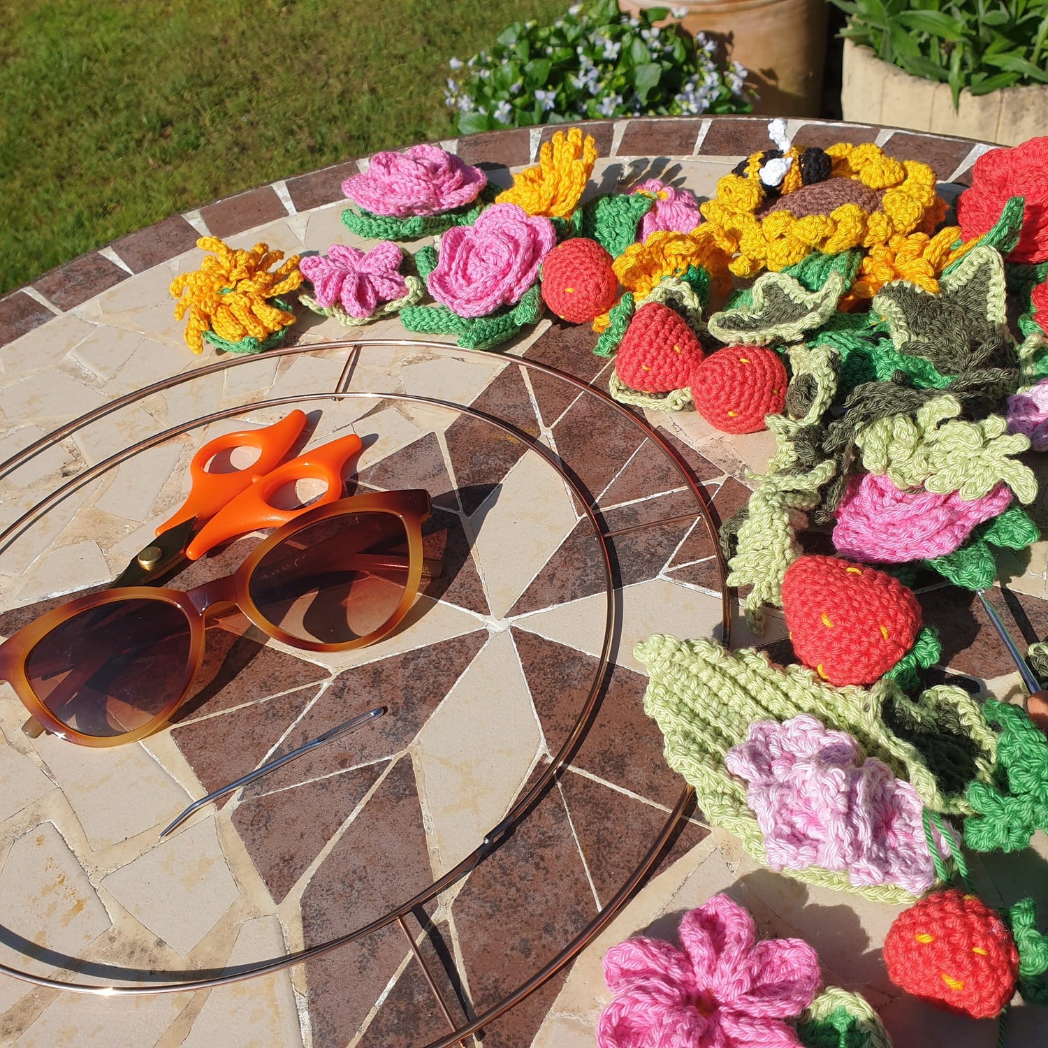 crochet-wreath