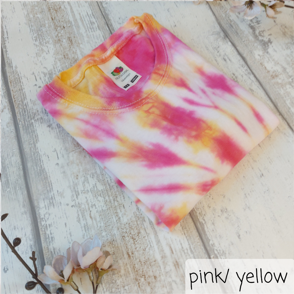 Women’s Tie Dye T-Shirts – Unique Colourful Festival Tops