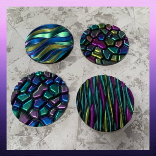 metallic-resin-coasters