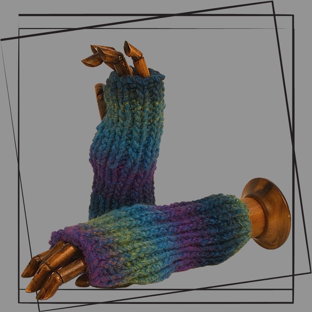 chunky knit scarf