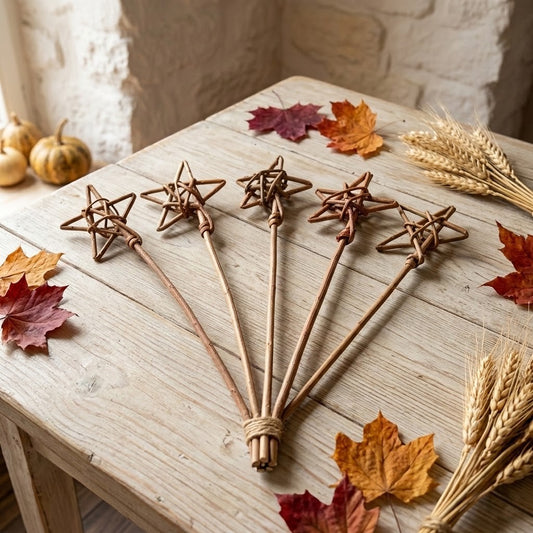 Handmade Willow Fairy Wands – Magical Nature Play