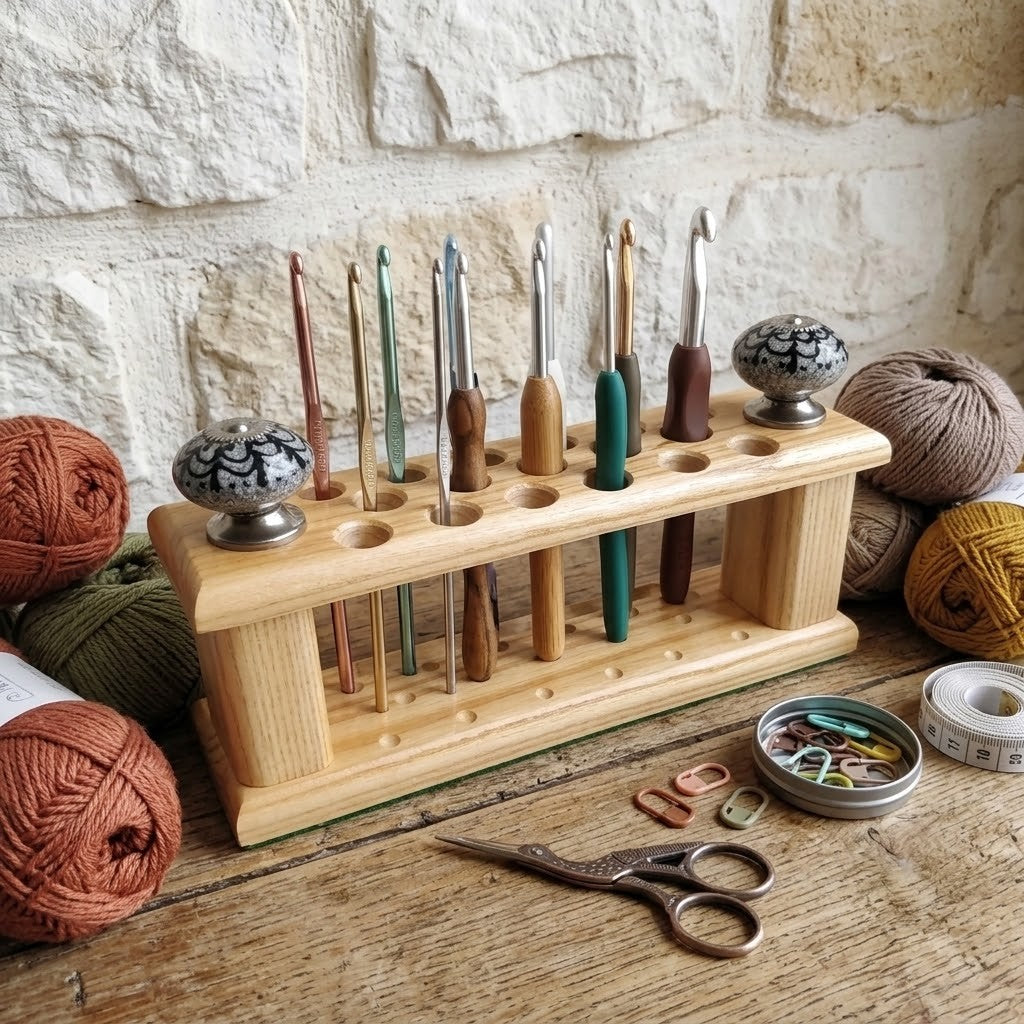 Handmade Crochet Hook Stand – Organiser Gift
