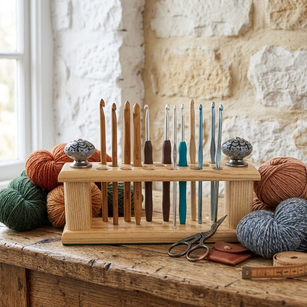 Handmade Crochet Hook Stand – Organiser Gift
