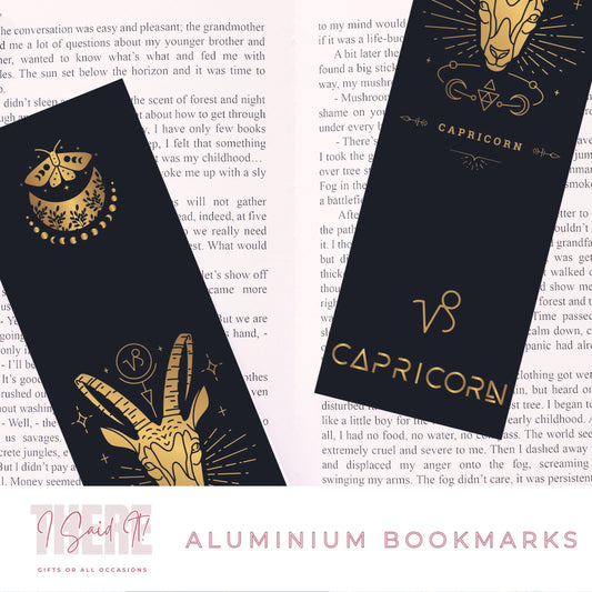 zodiac signs bookmark