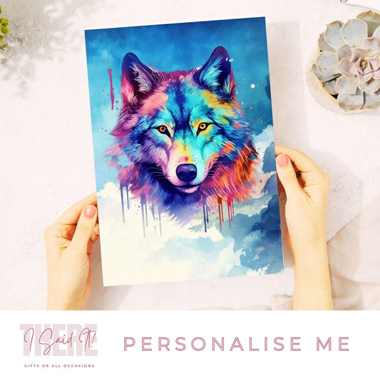personalised-wolf-print