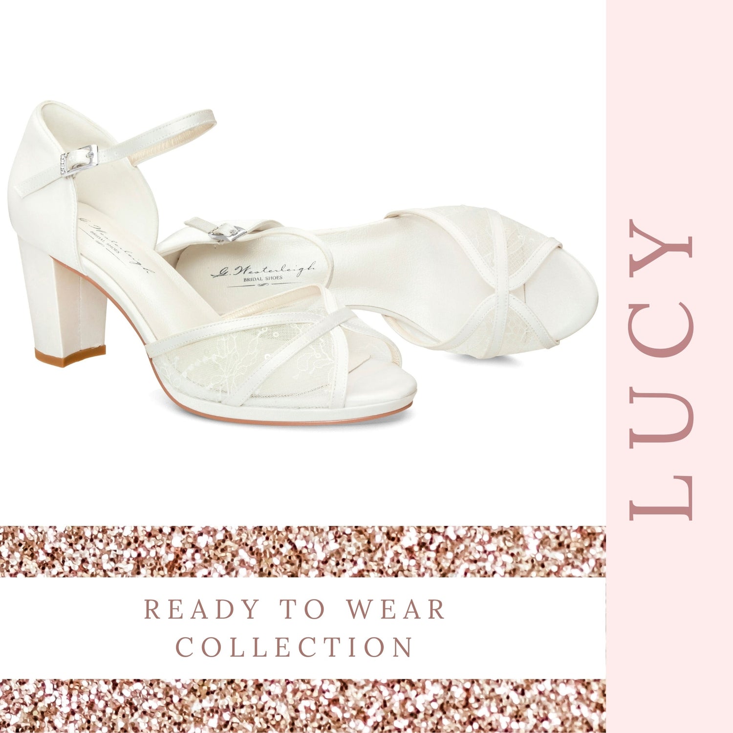 Platform wedding shoes chunky heel sales