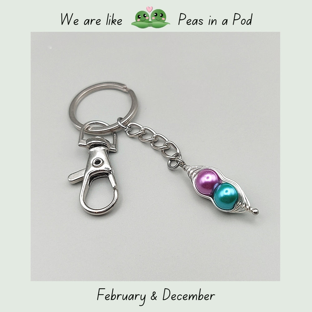 pea-pod-keyring