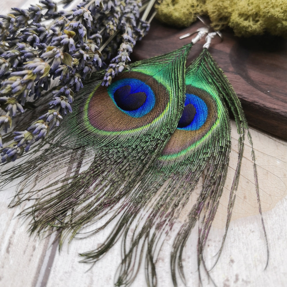 peacock-earrings
