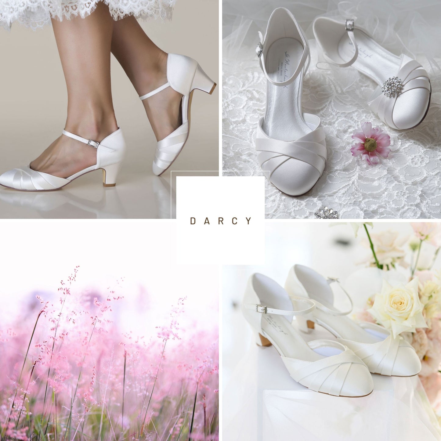 Closed toe wedding shoes low heel sales