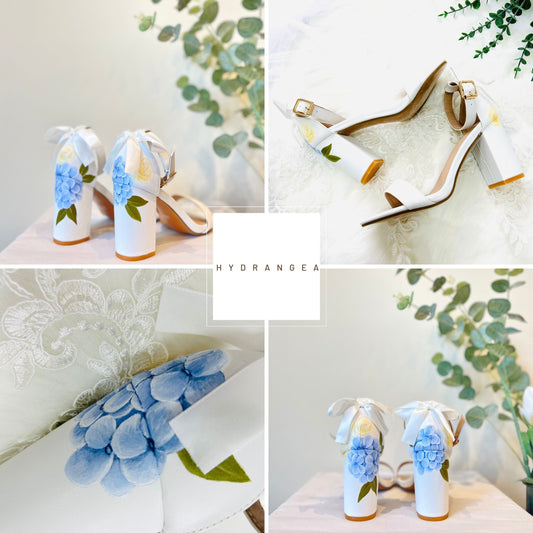 hydrangea-wedding-shoes