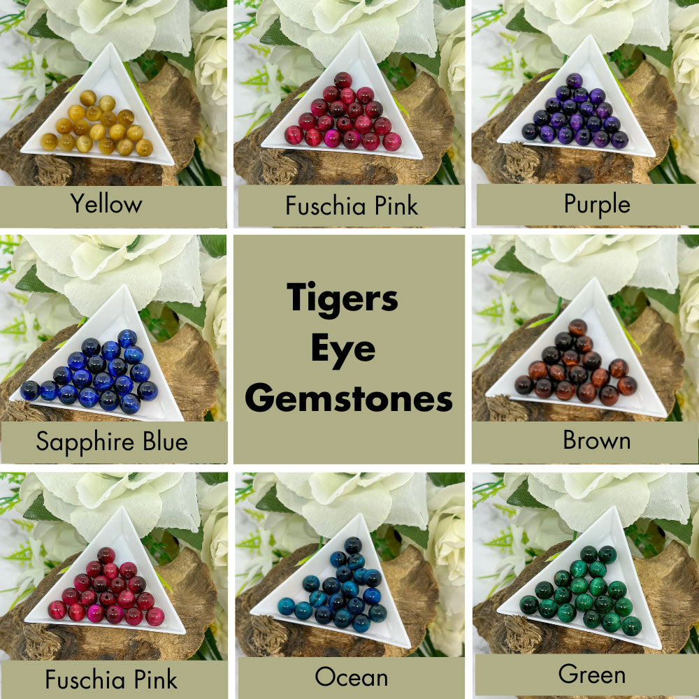 Tigers Eye Necklace | Tiger Eye Bead Necklaces