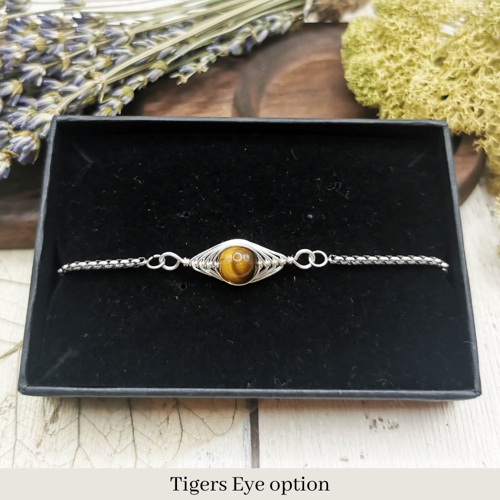 Family Birthstone Bracelet | Silver Birthstone Bracelet