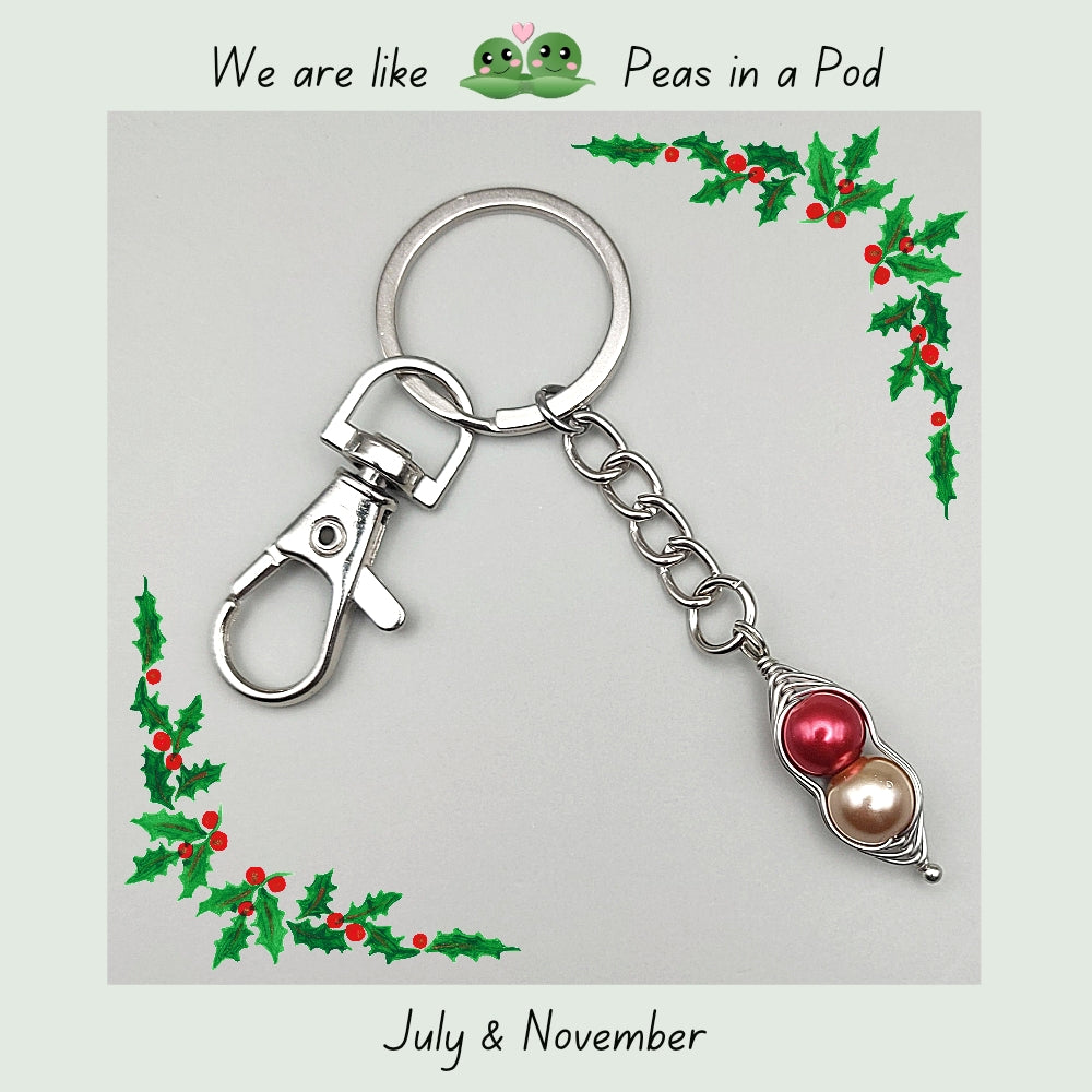 pea-pod-keyring