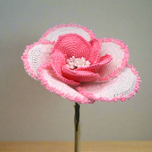 artificial pink rose