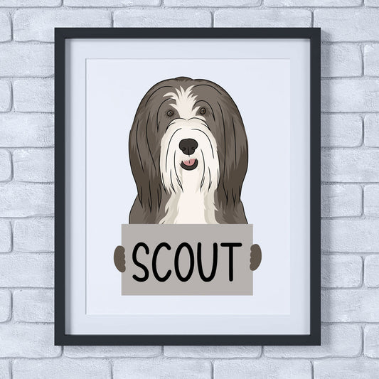 bearded-collie-wall-art