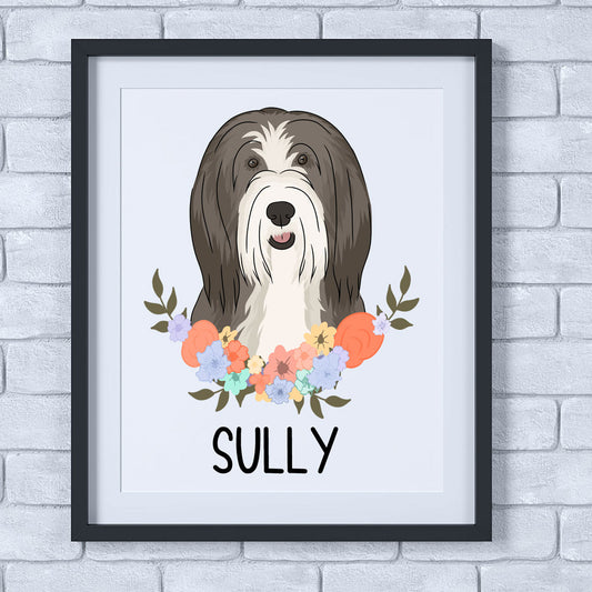 bearded-collie-print