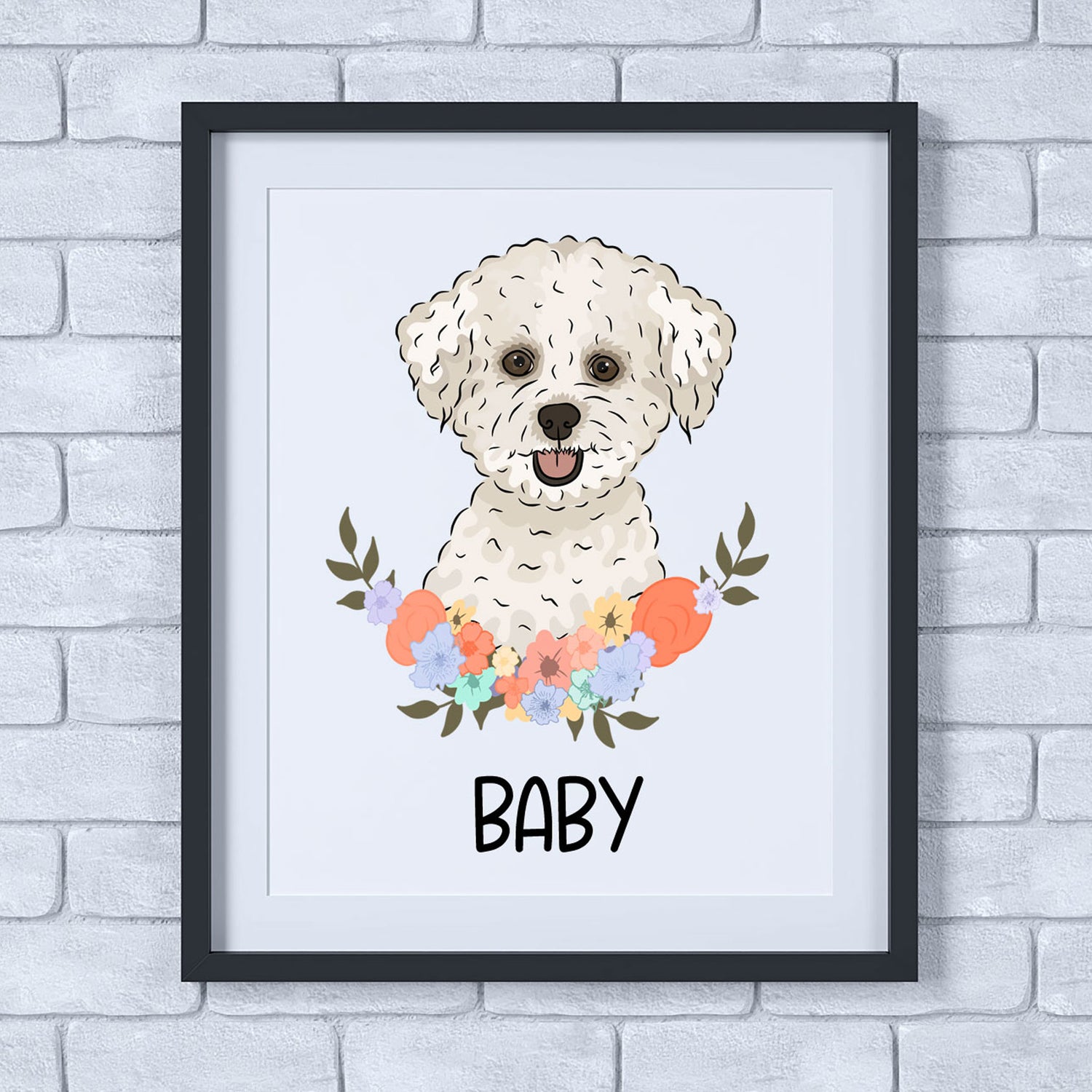 bichon-frise-print