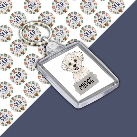 personalised-bichon-frise-keyring