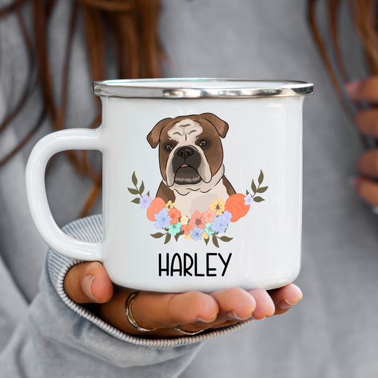 bulldog-enamel-mug