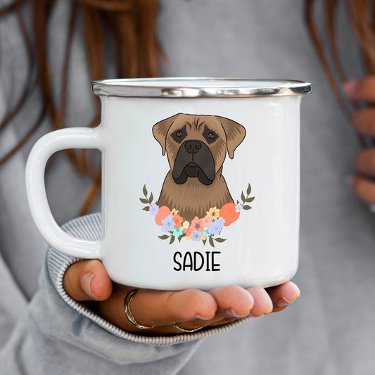 bullmastiff-enamel-mug