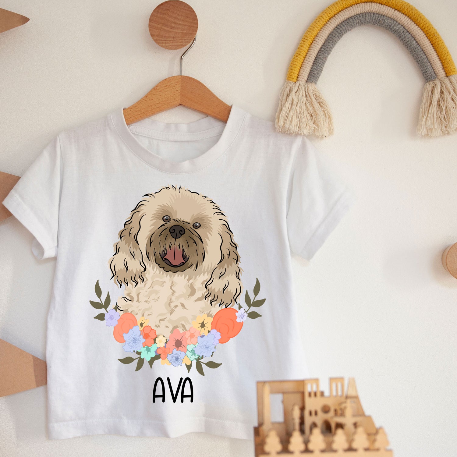 cavachon-kids-t-shirt