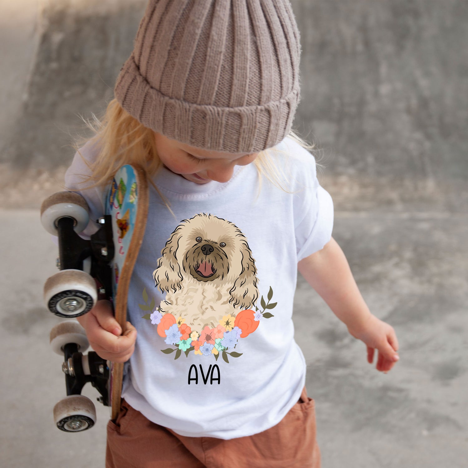 cavachon-kids-t-shirt