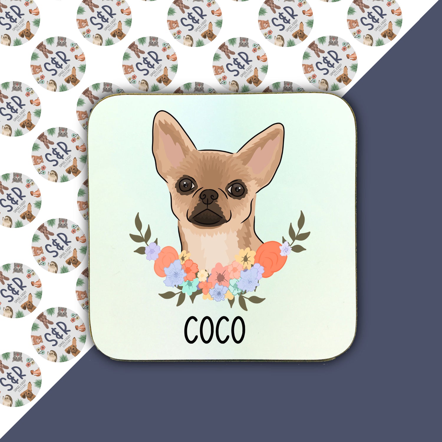 chihuahua-dog-coaster