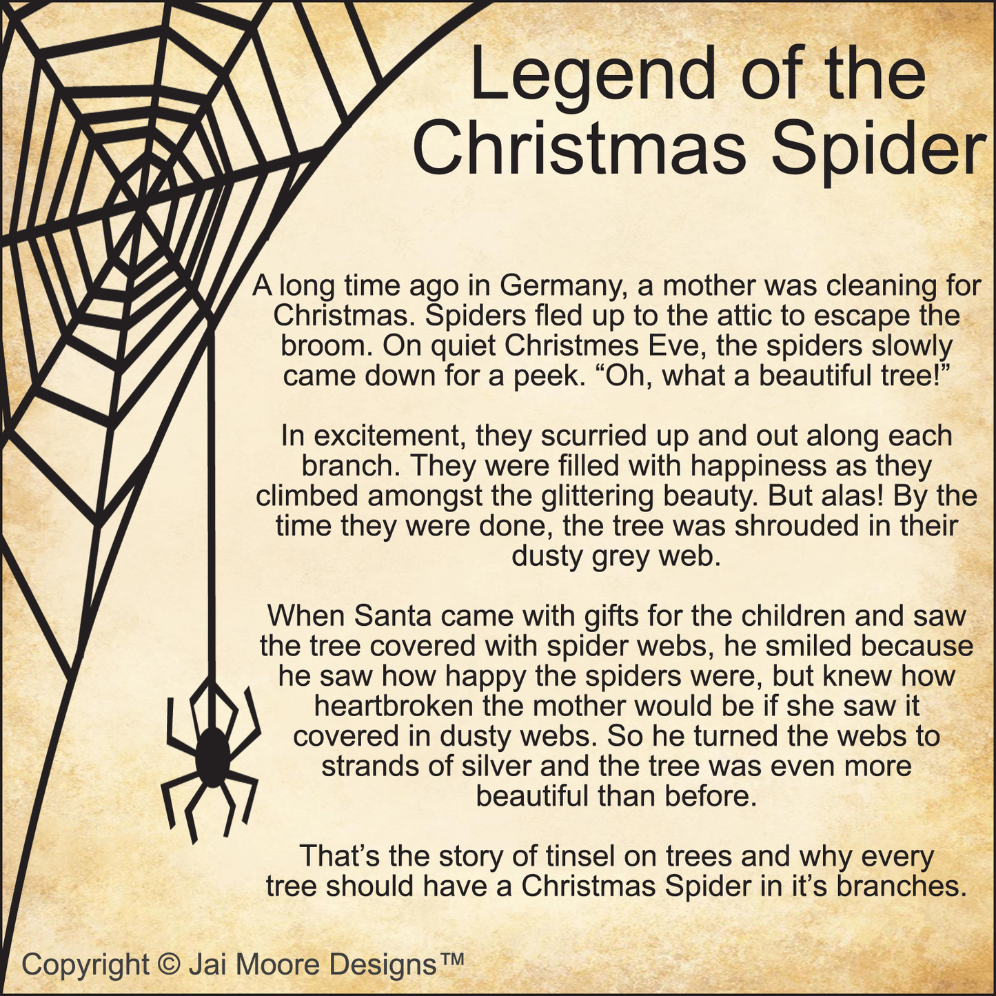 Spider Gift | Spider Ornament