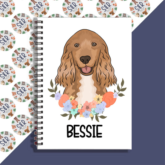 cocker-spaniel-dog-notebook