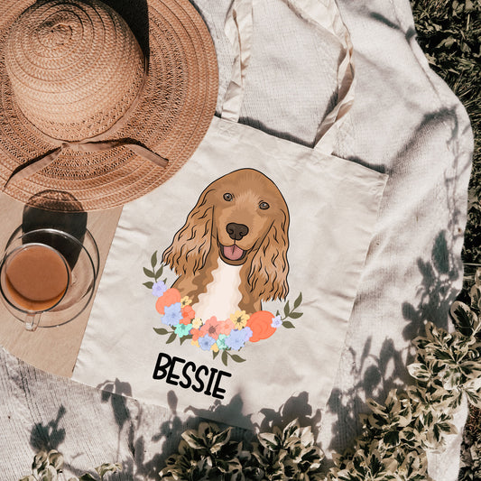 cocker-spaniel-tote-bag