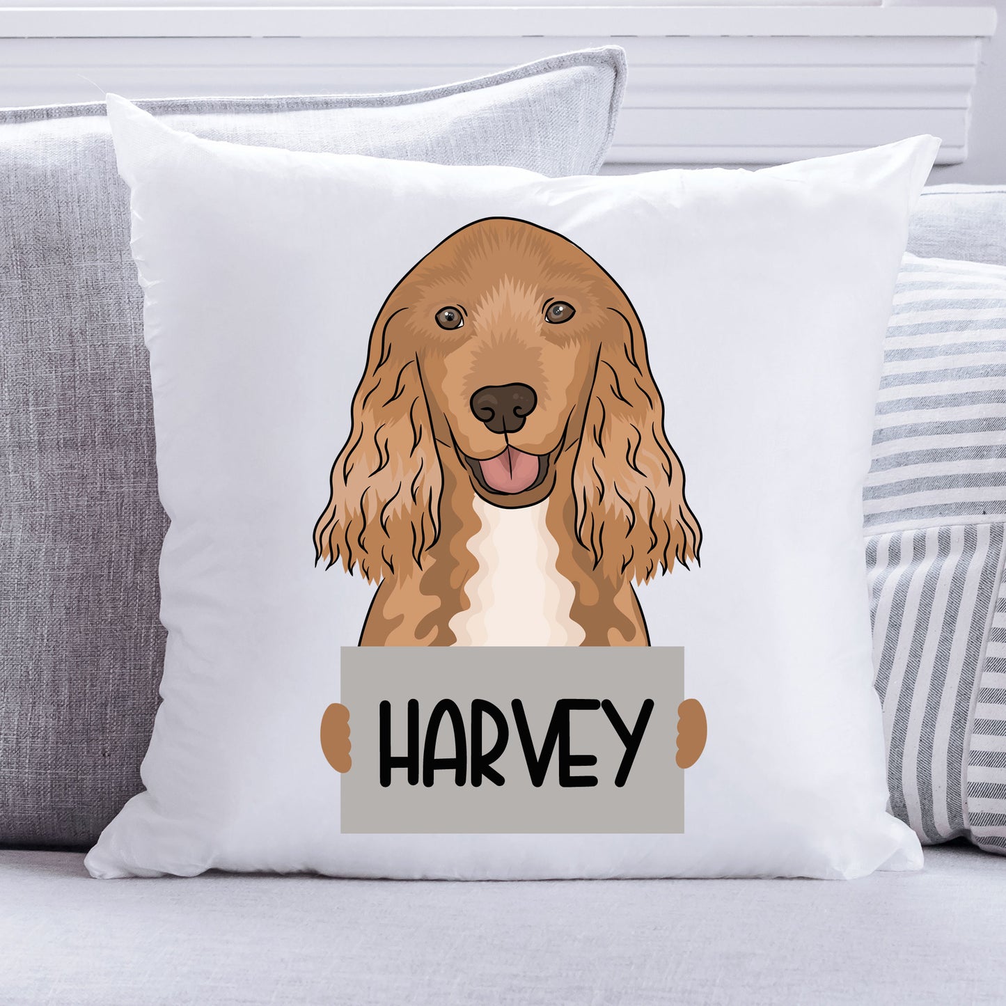 cocker-spaniel-dog-cushion