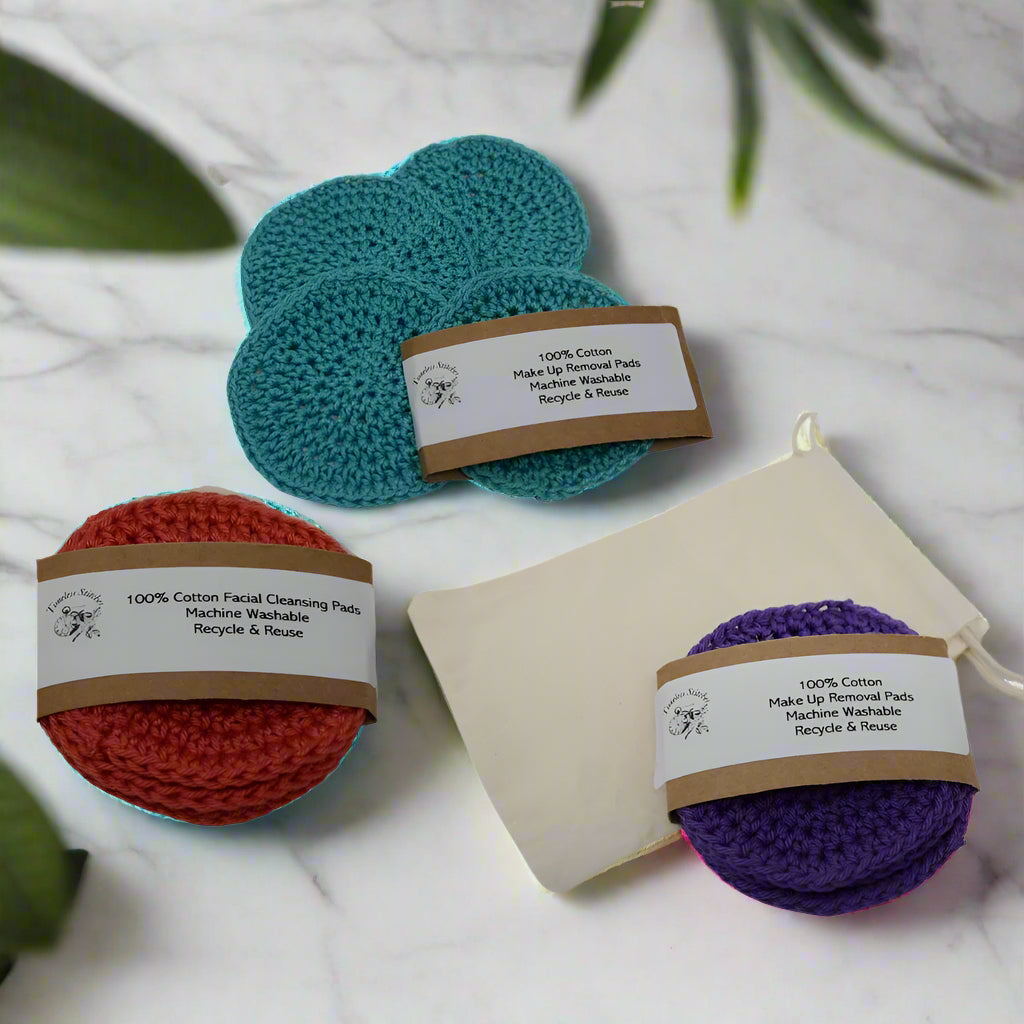 crochet face scrubbies