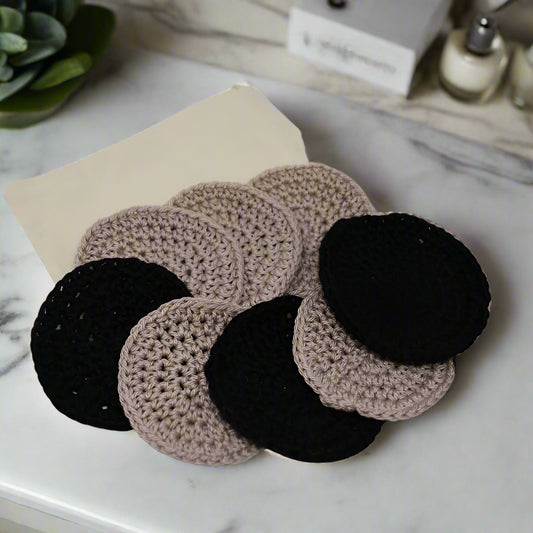 crochet face scrubbies