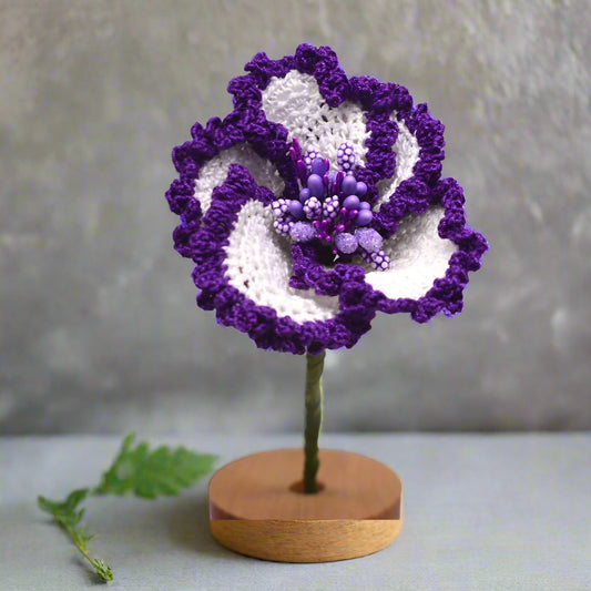 crochet lace flowers