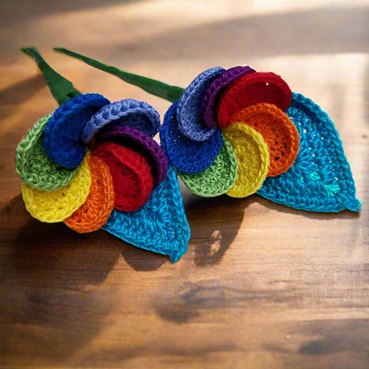 rainbow brooch