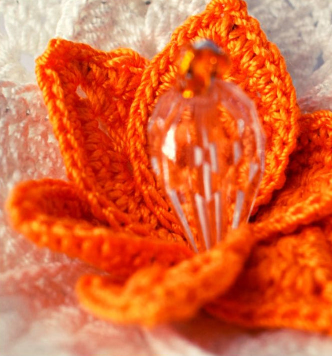 crochet waterlily
