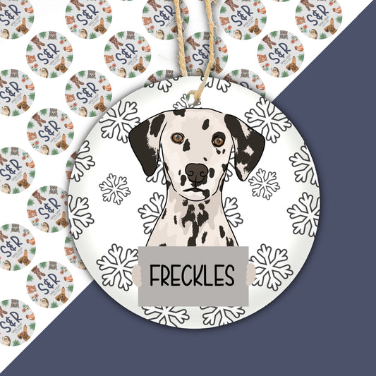 Dalmatian Christmas Bauble | Dalmatian Ornament