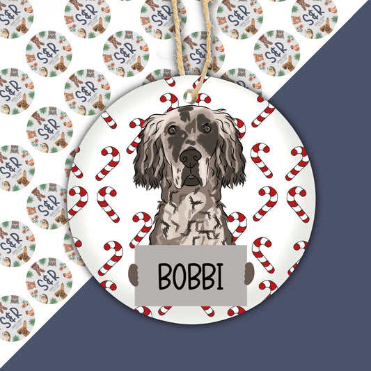 english-setter-dog-bauble