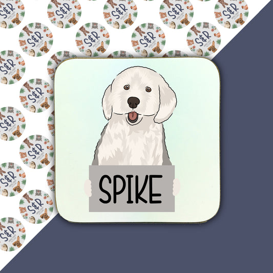 english-sheepdog-personalised-coaster