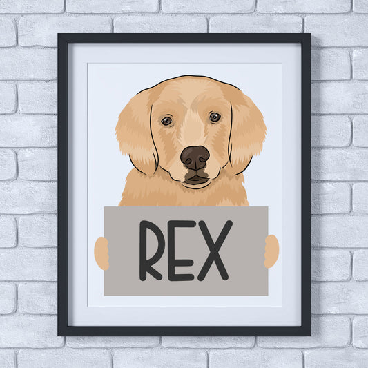 golden-retriever-wall-art