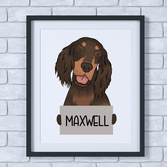 gordon-setter-wall-art