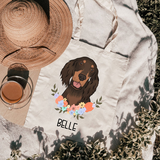 gordon-setter-tote-bag