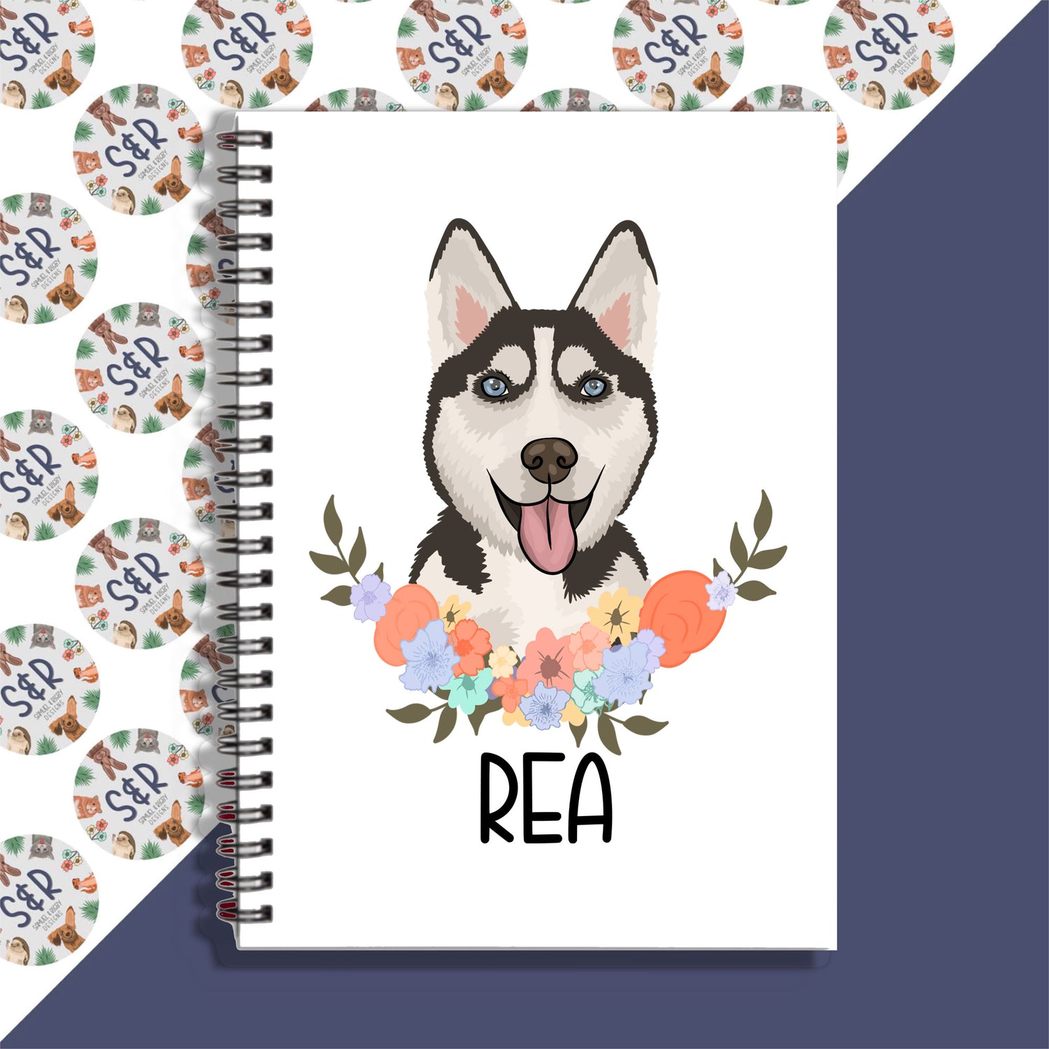 husky-dog-notebook